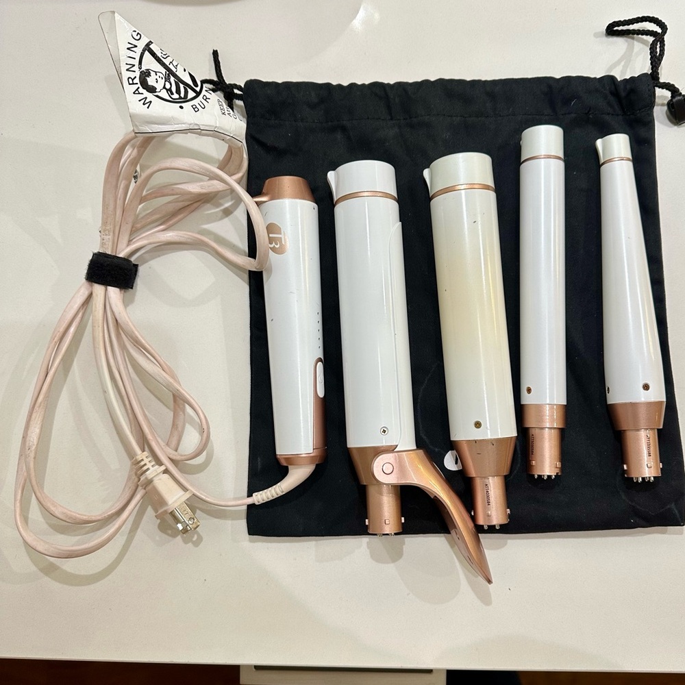 T3 WHIRL TRIO CURLING IRON + 1.5" CLIP BARREL